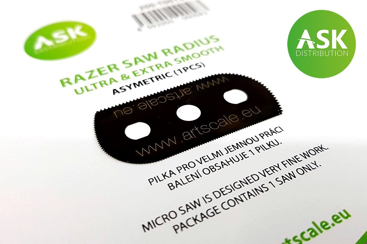 Scie à métaux ASK T0013 Rayon : ultra et extra lisse asymétrique (1 pièce) 65/105 dents