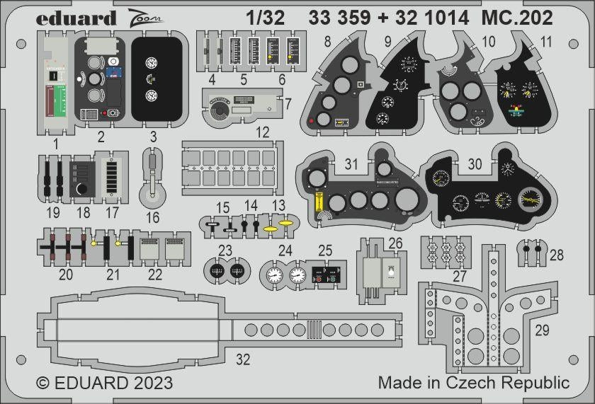 Eduard BIG33158 MC.202 ITALERI 1/32 – Bild 2