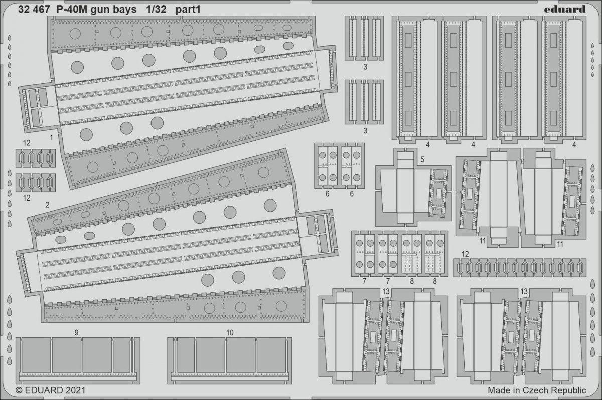 Eduard BIG33134 P-40M part II 1/32 – Bild 4
