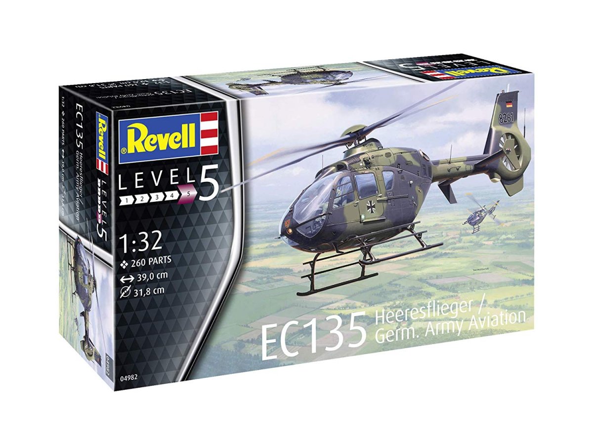 Revell 04982 EC135 Heeresflieger/ German Army Aviation 1/32 – imagen 2