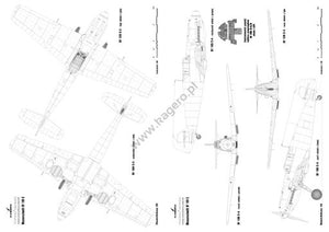 Kagero 7134 Messerchmitt Bf 109 E E-1/E-3/E-4/E-7 models EN/PL – zdjęcie 4