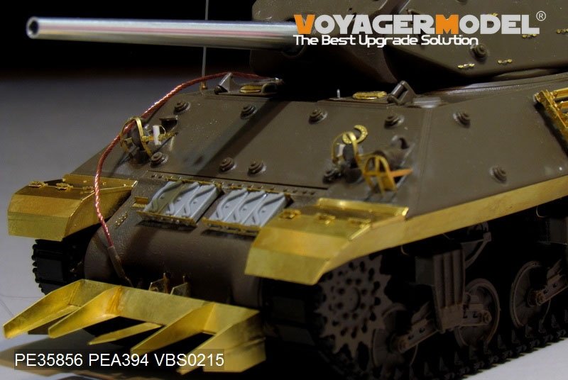 Voyager Model PE35856 WWII US M10 tank destroyer Basic B ver include Gun barrel (For TAMIYA 35350) 1/35 – imagen 5