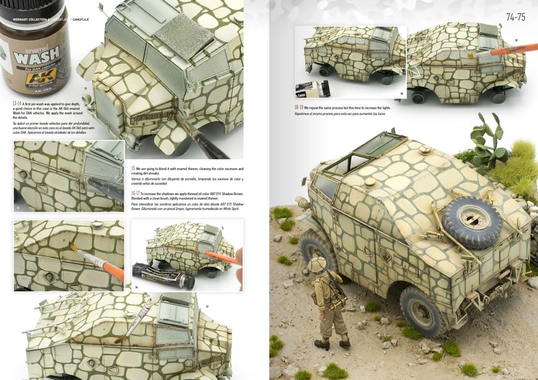 AK Interactive AK4906 WORN ART COLLECTION ISSUE 04 – CAMOUFLAGE – Bild 5