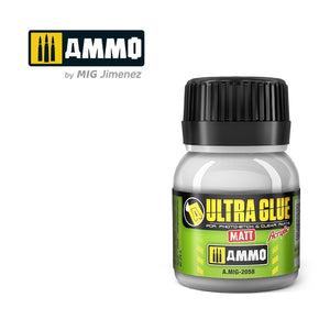 Ammo of Mig 2058 Ultra Glue Matt for Photo-Etch and Clear Parts