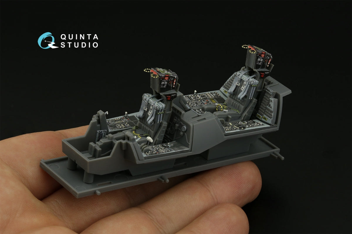 Quinta Studio QD48404 F-14B 3D-Printed &amp;amp; coloured Interior on decal paper (GWH) 1/48 – zdjęcie 12