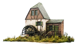 RT-Diorama 35024 Diorama-Base: Watermill 1/35 – image 2