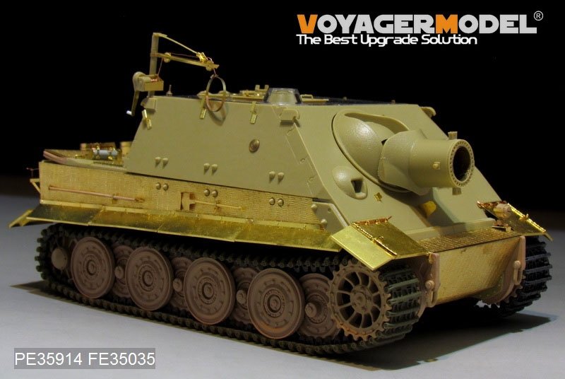 Maquette Voyager PE35914 SturmTiger allemand de base de la Seconde Guerre mondiale pour RMF 1/35 – image 2
