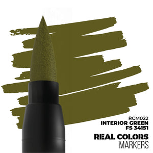 AK Interactive RCM022 INTERIOR GREEN FS 34151 – RC MARKER