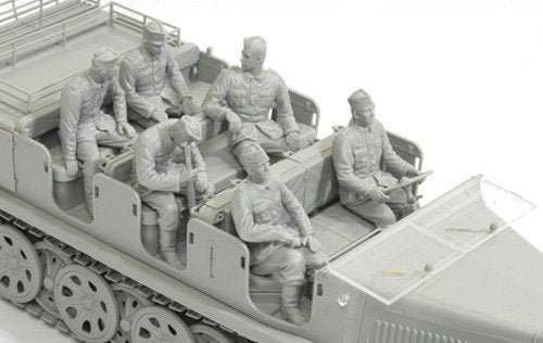 Dragon 6545 Sd.Kfz.7 8t Half-Track Early Production w/Crew 1/35 – imagen 2
