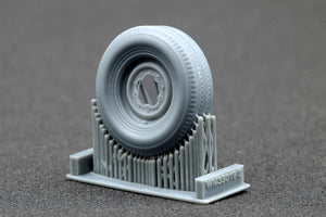 ScaleX WM 35019S CARGO TRUCK T2 Sagged wheel set (for AK-Interactive) 1/35