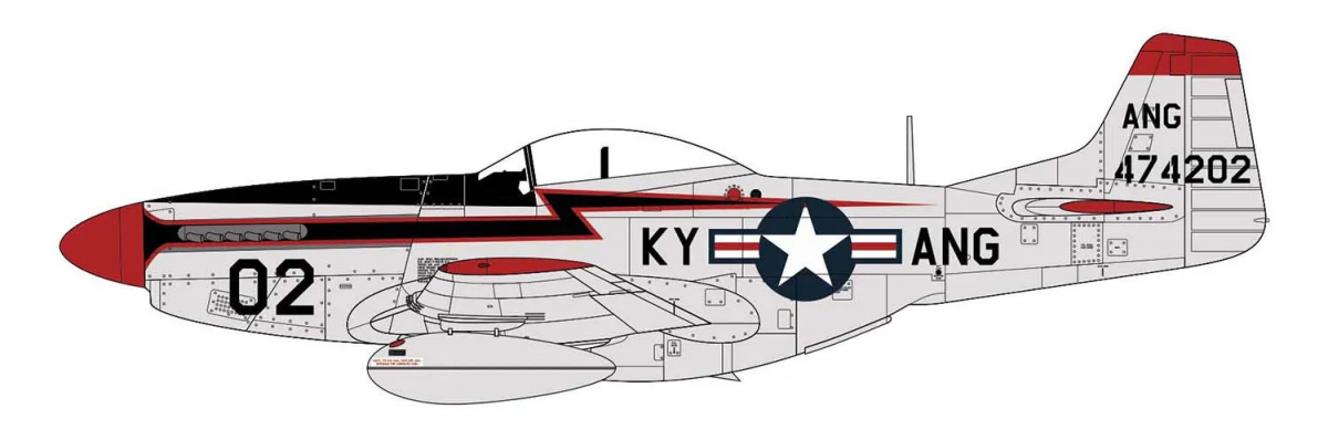 Airfix 02047A North American F-51D Mustang 1/72 – image 3