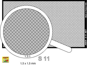 Aber S-11 Net 1,5 x 1,5 mm – Bild 2
