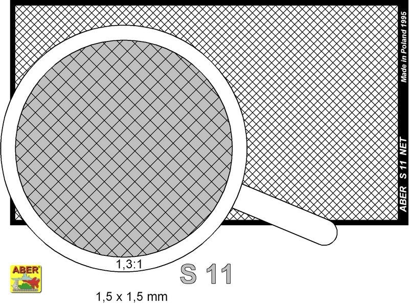 Aber S-11 Net 1,5 x 1,5 mm – Bild 2