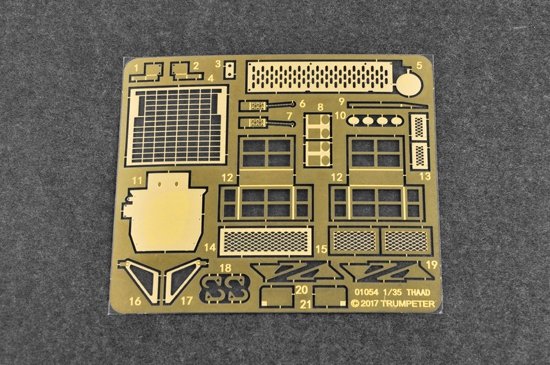 Trumpeter 01054 Terminal High Altitude Area Defence THAAD 1/35 – Bild 5