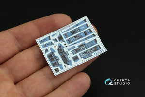 Quinta Studio QDS-48320 Su-30SM 3D-Printed &amp;amp; coloured Interior on decal paper (GWH) (Small version) 1/48 – Bild 3