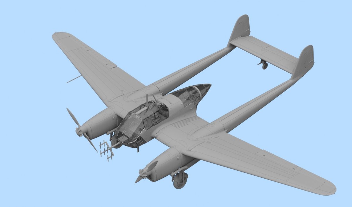 ICM 72293 FW 189A-1, WWII German Night Fighter 1/72 – image 2