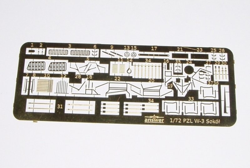Answer AA72002 PZL W-3A Sokół TOPR Rescue Helicopter 1/72 – image 5