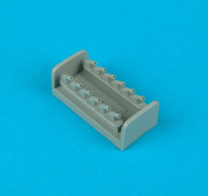 Quickboost QB48060 P-51D Mustang exhaust - type B Tamiya 1/48