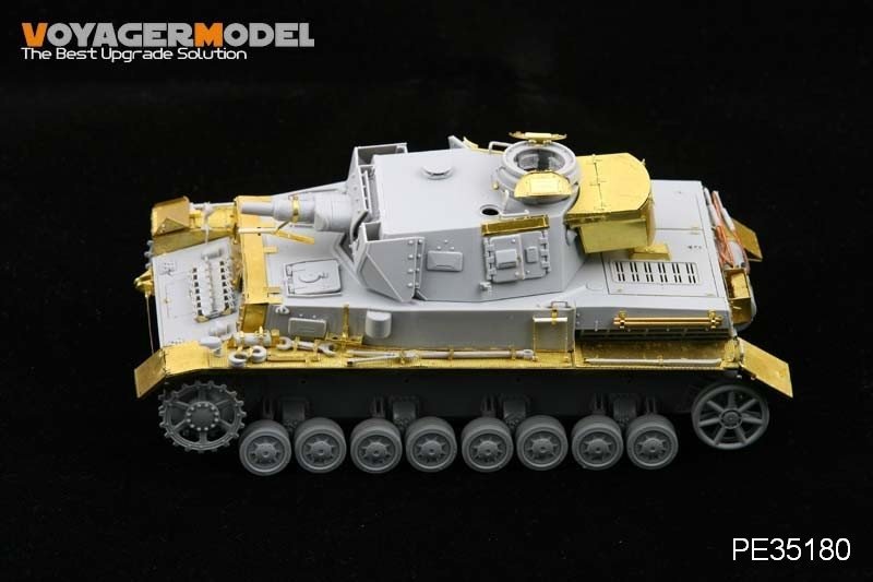 Voyager Model PE35180 WWII Pz.KPfw. IV Ausf F1 &amp;quot;Vorpanzer&amp;quot; for DRAGON 6398 1/35 – image 3
