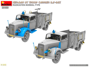 Miniart 35453 Transport de troupes allemand de 3 tonnes 3.6-36S Radkasten-Normal-Type 1/35 – image 11