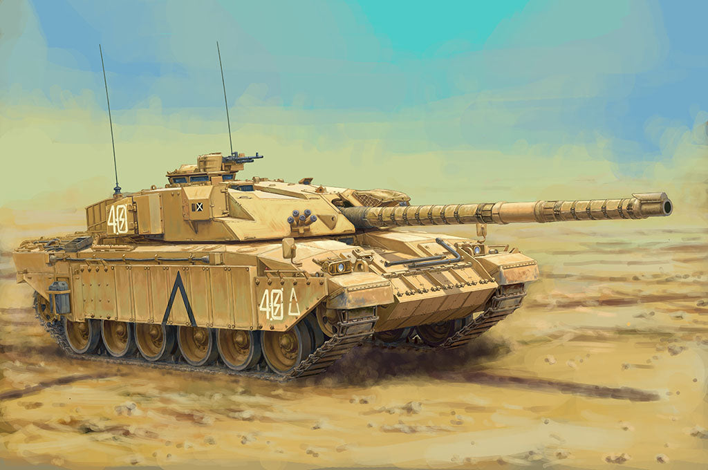 Trumpeter 09612 British MBT Challenger 1 (Mk.3) &amp;quot;Gulf War&amp;quot; 1/35