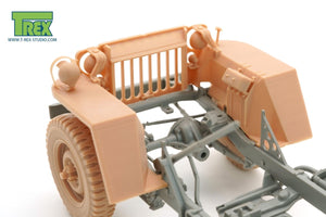 T-Rex Studio TR35053 Willys MB Grille w/Fenders Set for TAKOM 1/35 – immagine 4
