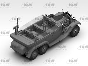 ICM 24024 Type G4 avec MG 34 et personnel d&amp;#39;état-major allemand 1/24 – image 5