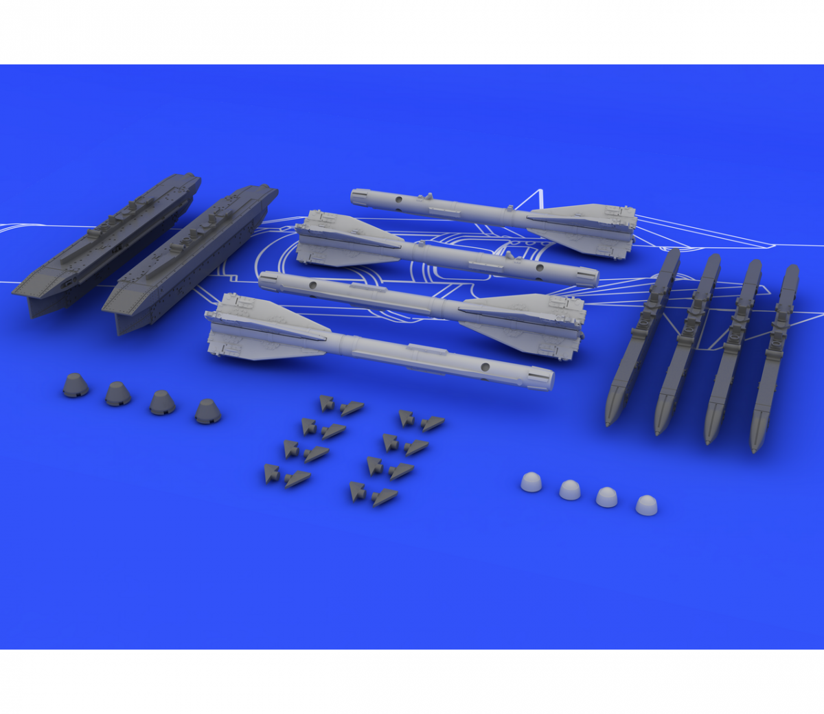 Eduard SIN64822 MiG-21MF WEAPONS SET 1/48 – zdjęcie 3