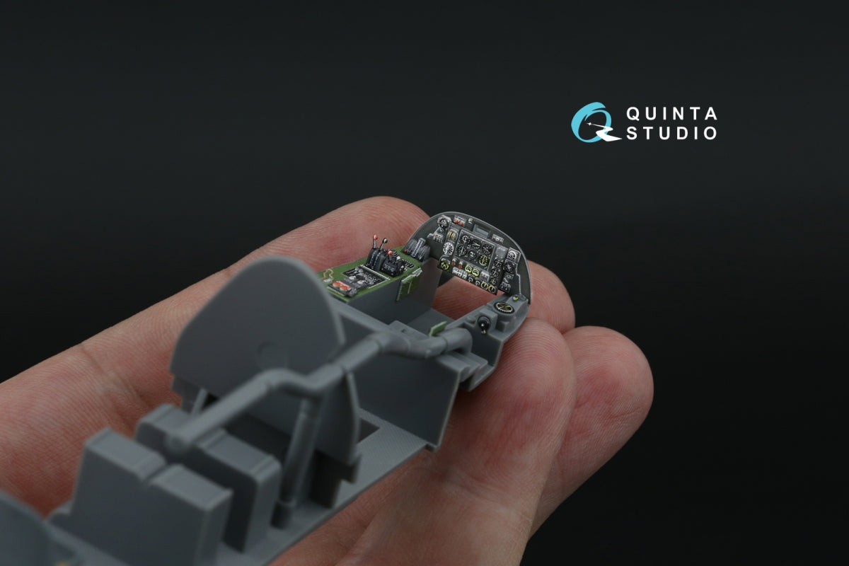 Quinta Studio QD+48556 Bristol Beaufighter TF.Mk.X 3D-Printed &amp;amp; coloured Interior on decal paper (Tamiya) (with 3D-printed resin parts) 1/48 – immagine 12