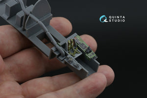 Quinta Studio QD+48556 Bristol Beaufighter TF.Mk.X 3D-Printed &amp;amp; coloured Interior on decal paper (Tamiya) (with 3D-printed resin parts) 1/48 – immagine 6