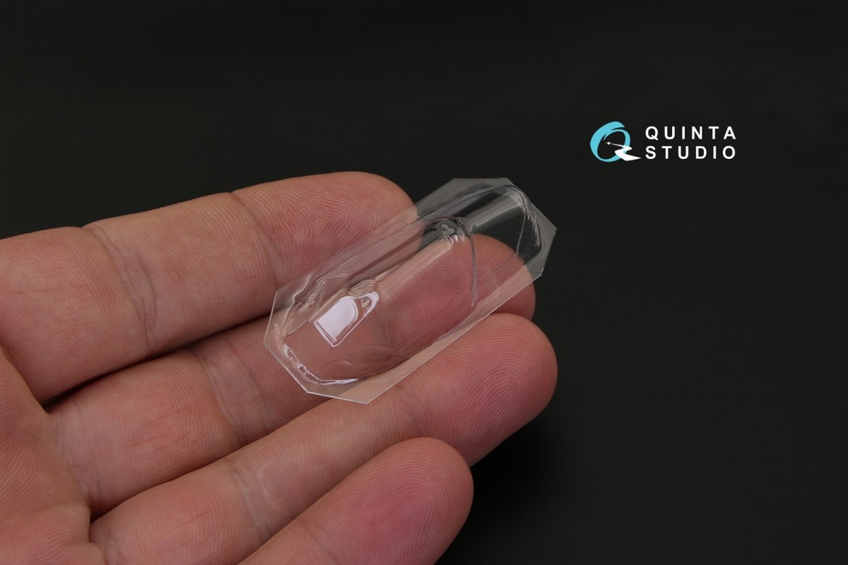 Quinta Studio QC48015 La-9/11 vacuformed clear canopy (for ARK kit) 1/48 – Bild 4