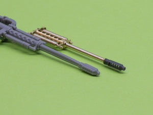 Master AM-48-125 AH-64 Apache - M230 Chain Gun barrel (30mm), Pitot Tubes and tail antenna (resin, PE and turned parts) 1/48 – zdjęcie 10