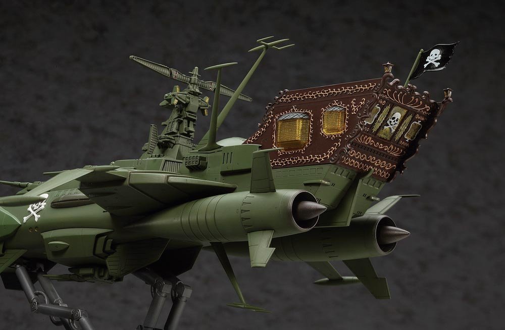 Hasegawa CW05 Space Pirate Battleship Arcadia 1/1500 – zdjęcie 5