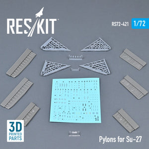 PYLÔNES RESKIT RS72-0421 POUR SU-27 1/72 – image 2
