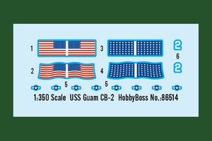 Hobby Boss 86514 USS Guam CB-2 1/350 – Bild 3