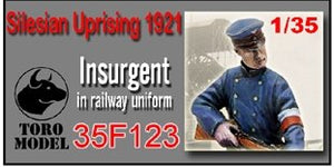 ToRo Model 35F123 Powstanie Śląskie - Powstaniec w Kolejarskim Mundurze / Silesian Uprising 1921 Insurgent in railway uniform 1/35 – Bild 2