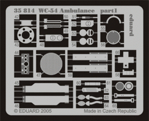 Eduard 35814 WC-54 Ambulance 1/35 Italeri