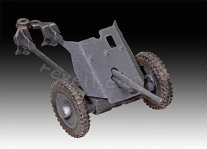 Revell 63344 Krupp Protze KFZ 69 with 3,7cm Pak - model set 1/76 – immagine 5