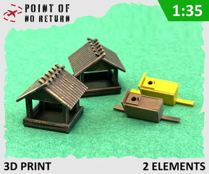 Point of no Return 3523045 Domek i karmnik dla ptaków / Bird house and feeder 1/35
