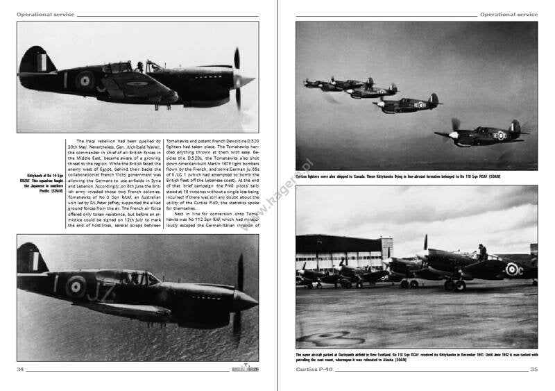 Kagero 3036 Curtiss P-40 vol. Je FR – image 2