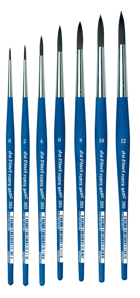 da Vinci 393-0/5 Forte Baisic Pinceau taille 5/0