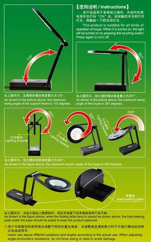 Trumpeter 09959 LED modelling loupe – immagine 3
