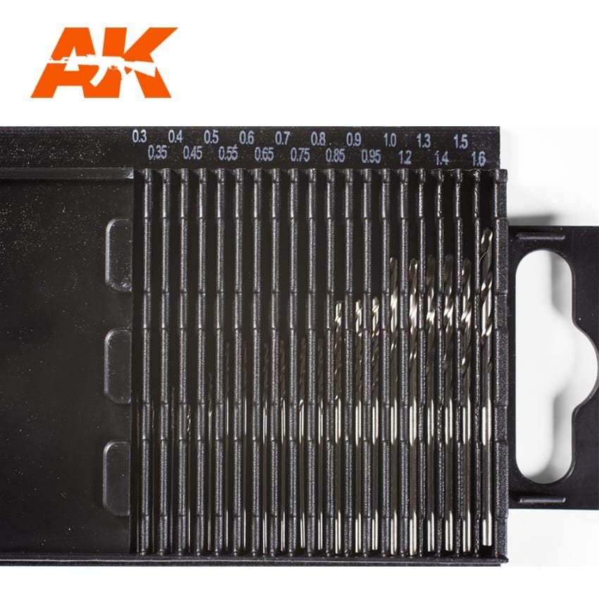 AK Interactive AK9015 MICROBOX HSS DRILL BITS (0.3 -1.6) – Bild 2