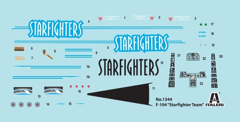 Italeri 1344 Starfighters F-104G 1/72 – Bild 3