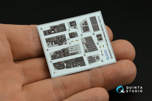 Quinta Studio QDS-48371 F-4E avec intérieur imprimé en 3D et coloré DMAS sur papier décalcomanie (Meng) (Petite version) 1/48 – image 8