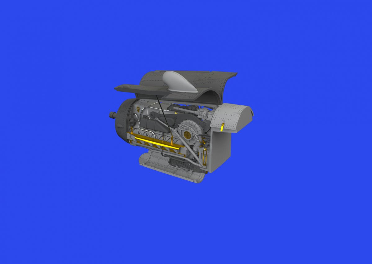 Eduard 648902 Bf 109K-4 engine EDUARD 1/48 – imagen 3