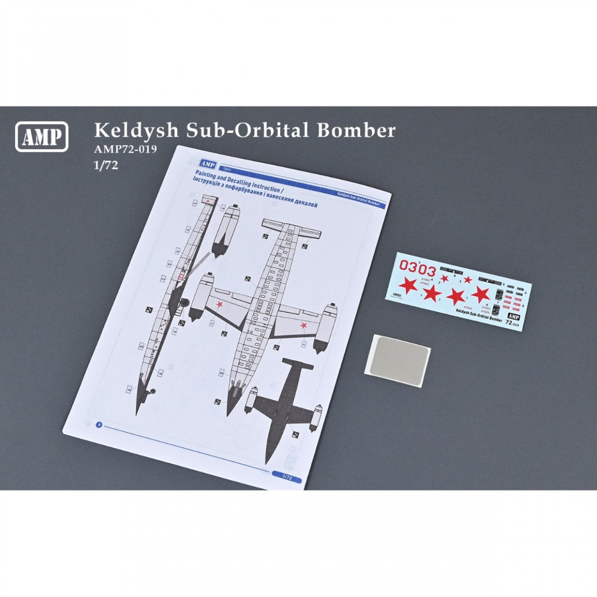 AMP 72019 Keldysh Sub-Orbital Bomber 1/72 – Bild 6
