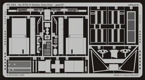 Eduard 32561 Ju 87G-2 Stuka interior 1/32 HASEGAWA – imagen 2