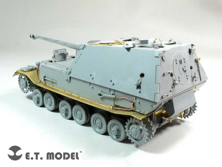 E.T. Model E35-190 WWII German Ferdinand Schwerer Jagdpanzer Basic (For DRAGON Kit) 1/35 – immagine 3