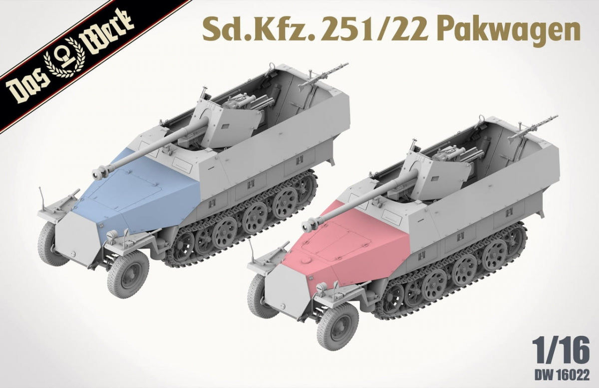 Das Werk DW16022 Sd.Kfz. 251/22 Pakwagen 1/16 – image 4